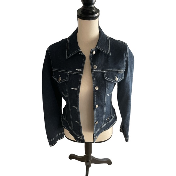 Sergio Valente denim jacket Size L - Picture 1 of 4